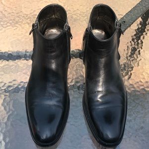 Men’s Kenneth Cole black ankle boots
